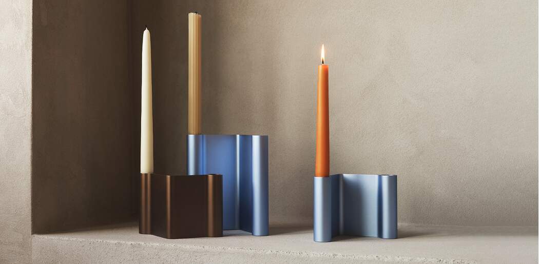 Svícny Pair od Muuto mění pohled na klasiku