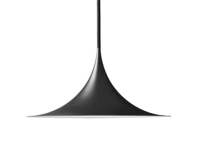 Závěsná lampa Semi 47, matt black