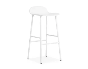 Barová židle Form 75 cm Steel, white