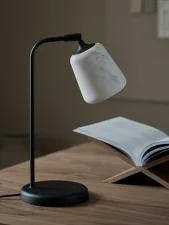 Stolní lampa Material Table Lamp, black marble