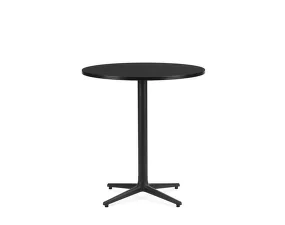 Stolek Allez Table 4L Ø70 cm, black oak