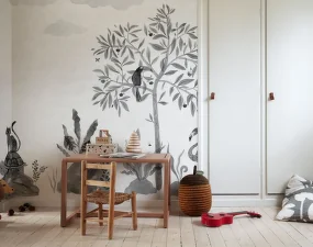 Tapeta Wilton Graphite