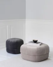 Pouf Circus large, dark blue