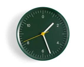 Nástěnné hodiny Wall Clock, green