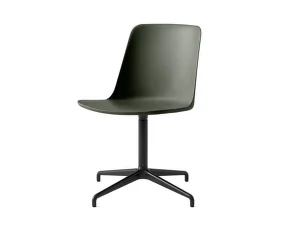 Kancelářská židle Rely HW11, black / bronze green