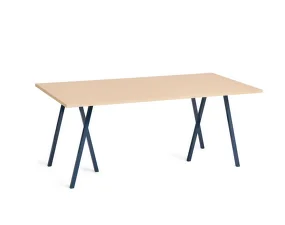 Pracovní stůl Loop Stand Table 180, oak/deep blue