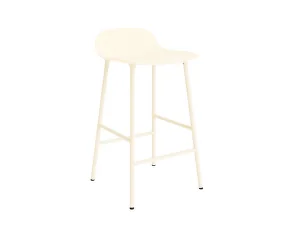 Barová židle Form 65 cm Steel, cream
