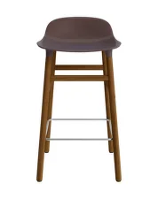 Barová židle Form 65 cm Walnut, brown