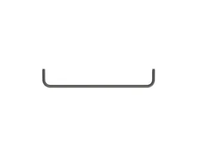 Šatní tyč String 53, dark grey
