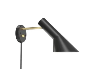 Nástěnná lampa AJ, black/brass