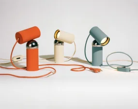 Stolní lampa Bilboquet, linen