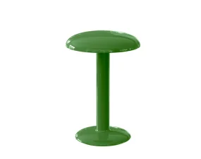 Přenosná stolní lampa Gustave, lacquered green