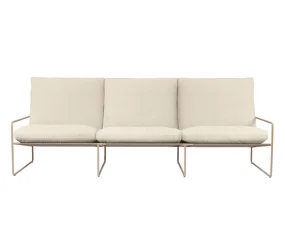 Outdorová sofa Desert 3-Seater, cashmere / off-white