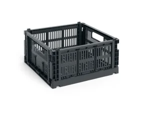Úložný box Colour Crate Medium Square, charcoal