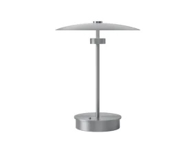 Přenosná lampa Reflection, matt brushed aluminium
