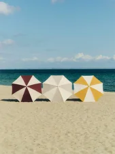 Slunečník Terrazza Octagon, off-white and grey