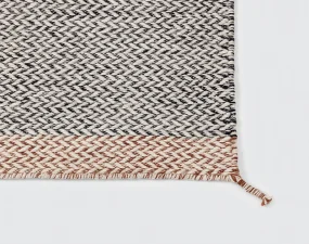 Koberec Ply 85x140, black-white