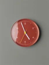 Nástěnné hodiny Wall Clock, red
