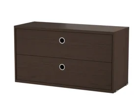 Komoda String Chest With Drawers 78 x 30, dark oak