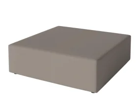 Pouf Sora 115x115 cm, dark beige