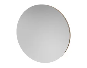 Zrcadlo Vala Round Ø100 cm, lacquered oak