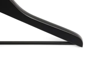 Ramínka Smooth Slim with Bar set 4ks, black