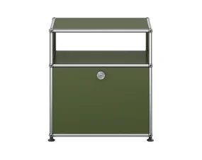 Noční stolek USM Haller M55, olive green