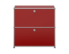 Komoda USM Haller S2, ruby red