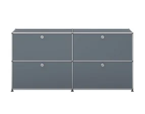 Komoda USM Haller E2, mid-grey