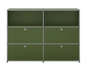 Komoda USM Haller M64, olive green