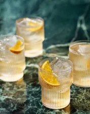 Sklenice Ripple set 4ks, clear