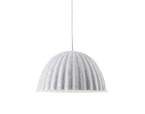 Závěsná lampa Under The Bell Ø55, white melange
