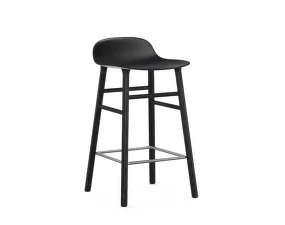 Barová židle Form 65 cm Black Oak, black