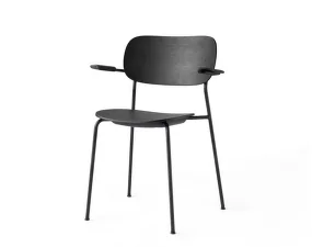 Židle Co Chair s područkami, black oak