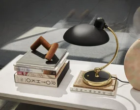 Stolní lampa Kaiser Idell™ Luxus, matt black / brass