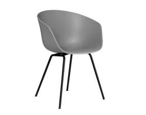 Židle AAC 26 Black Powder Coated Steel, concrete grey 2.0