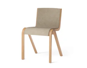 Židle Ready polstrovaná, natural oak/Bouclé 02