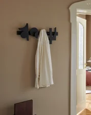 Věšák Cupe Wall Rack, black