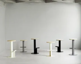 Barová stolička Pole 75, pine / sand