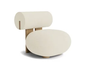 Křeslo Hippo, Barnum Bouclé 24 / natural oak