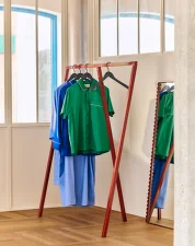 Věšák Loop Stand Wardrobe, maroon red