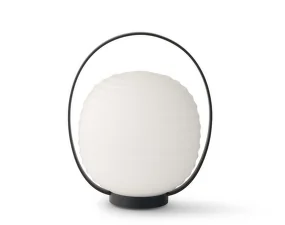 Přenosná lampa Lantern, frosted white opal