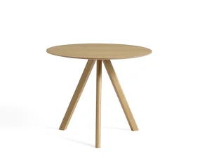 Stůl Copenhague CPH 20 Ø90, oak/oak veneer