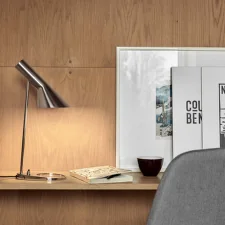 Stolní lampa AJ Mini, dusty blue