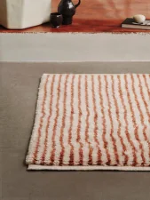 Koberec Kami Knotted 120x180, off-white / red brown