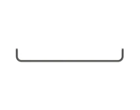 Šatní tyč String 72, dark grey