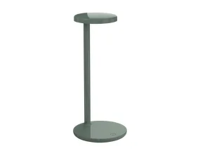 Stolní lampa Oblique, glossy sage
