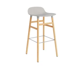 Barová židle Form 75 cm Oak, warm grey
