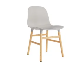 Židle Form Oak, warm grey