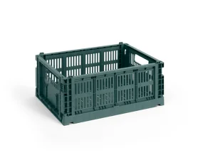 Úložný box Colour Crate Medium, dark green